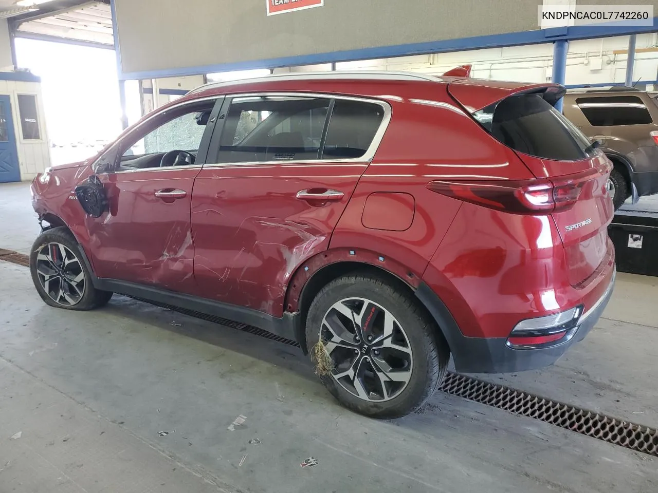 2020 Kia Sportage Ex VIN: KNDPNCAC0L7742260 Lot: 69997004