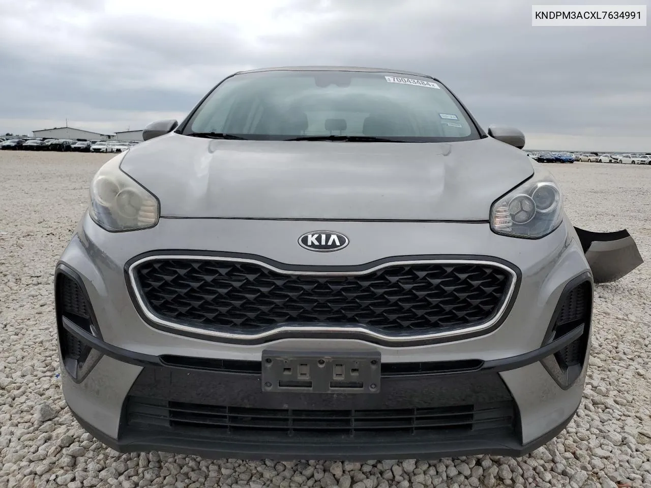 2020 Kia Sportage Lx VIN: KNDPM3ACXL7634991 Lot: 70043484