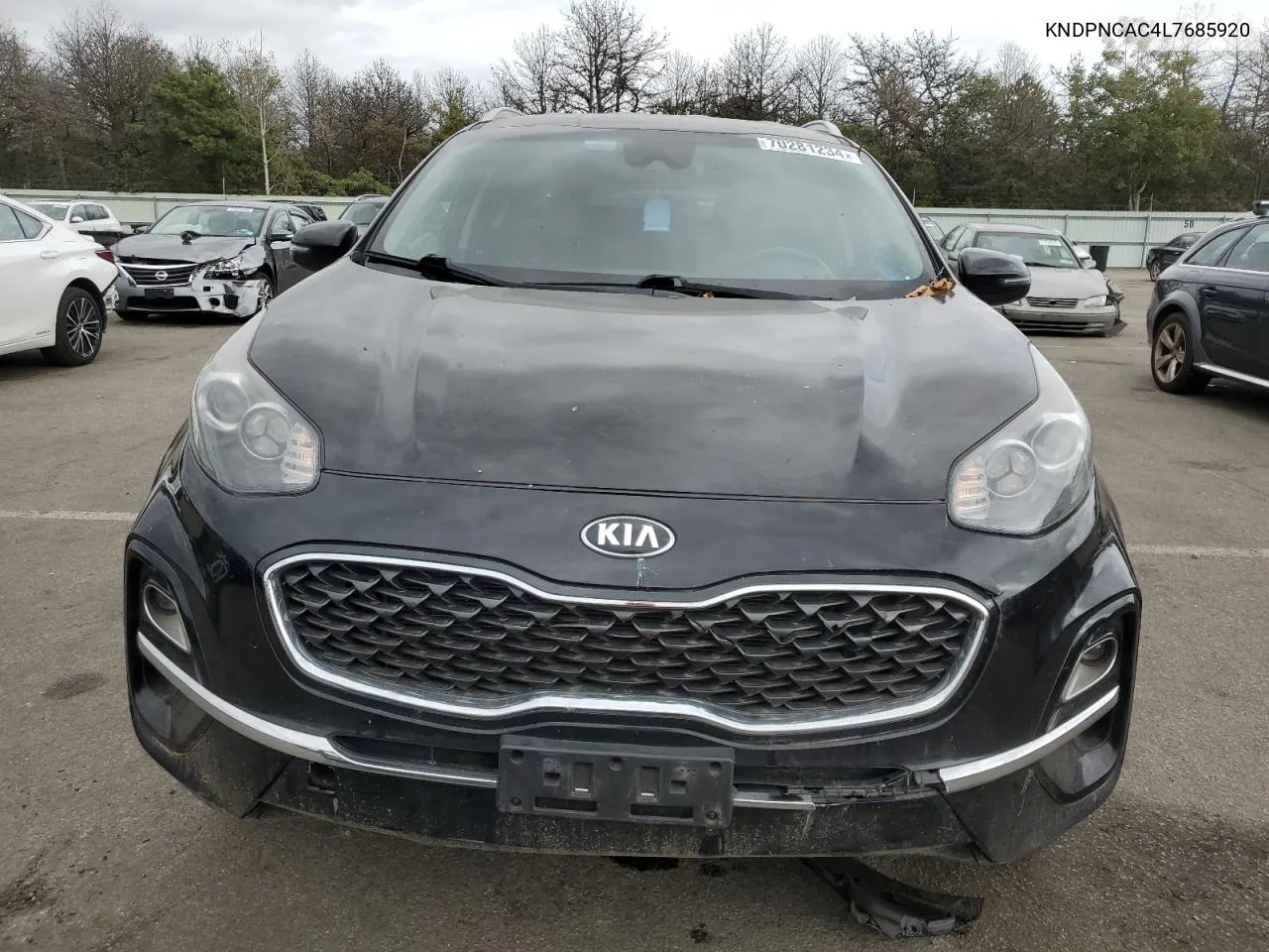 2020 Kia Sportage Ex VIN: KNDPNCAC4L7685920 Lot: 70281234