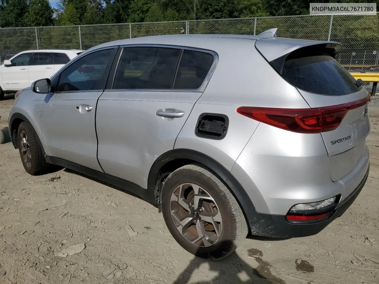 2020 Kia Sportage Lx VIN: KNDPM3AC6L7671780 Lot: 70381764