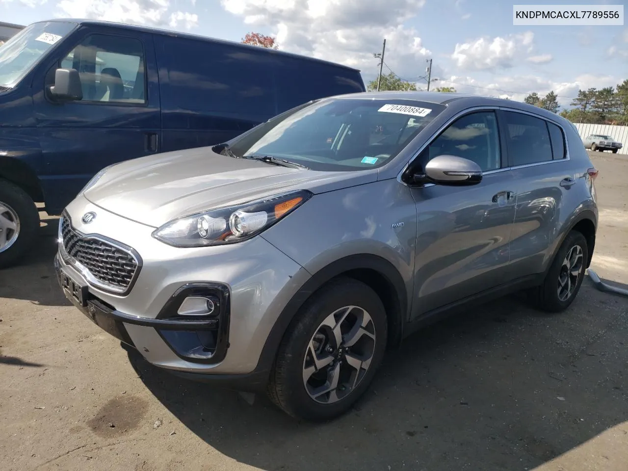 2020 Kia Sportage Lx VIN: KNDPMCACXL7789556 Lot: 70400884