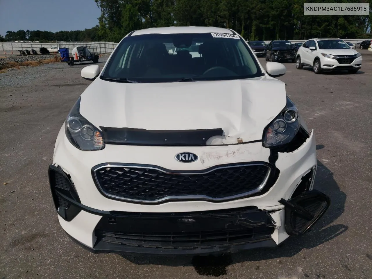 2020 Kia Sportage Lx VIN: KNDPM3AC1L7686915 Lot: 70484104