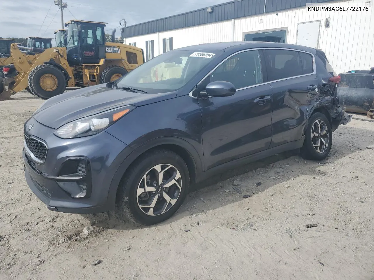 2020 Kia Sportage Lx VIN: KNDPM3AC6L7722176 Lot: 70588954