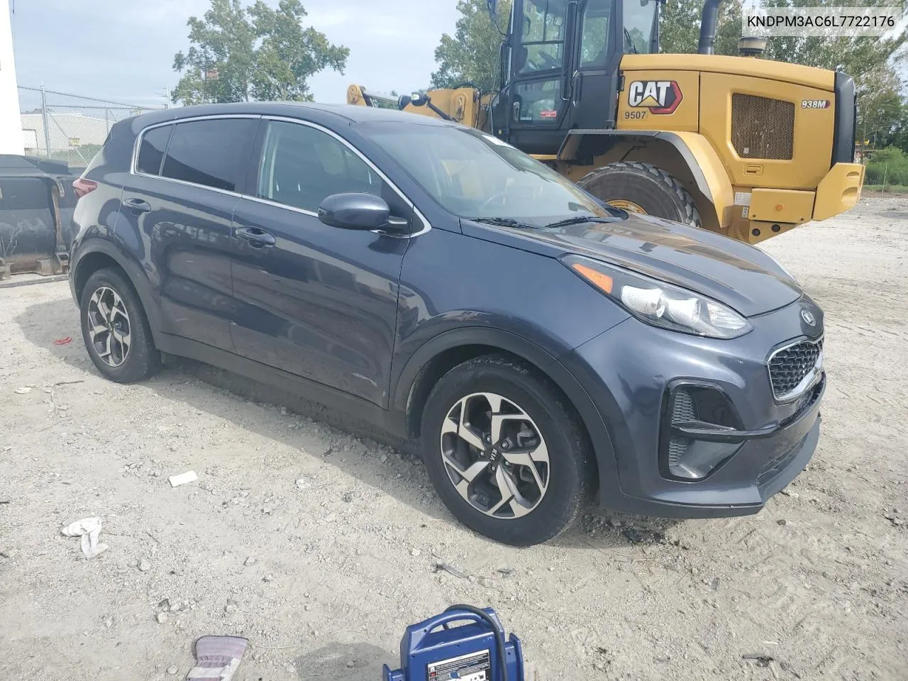 2020 Kia Sportage Lx VIN: KNDPM3AC6L7722176 Lot: 70588954