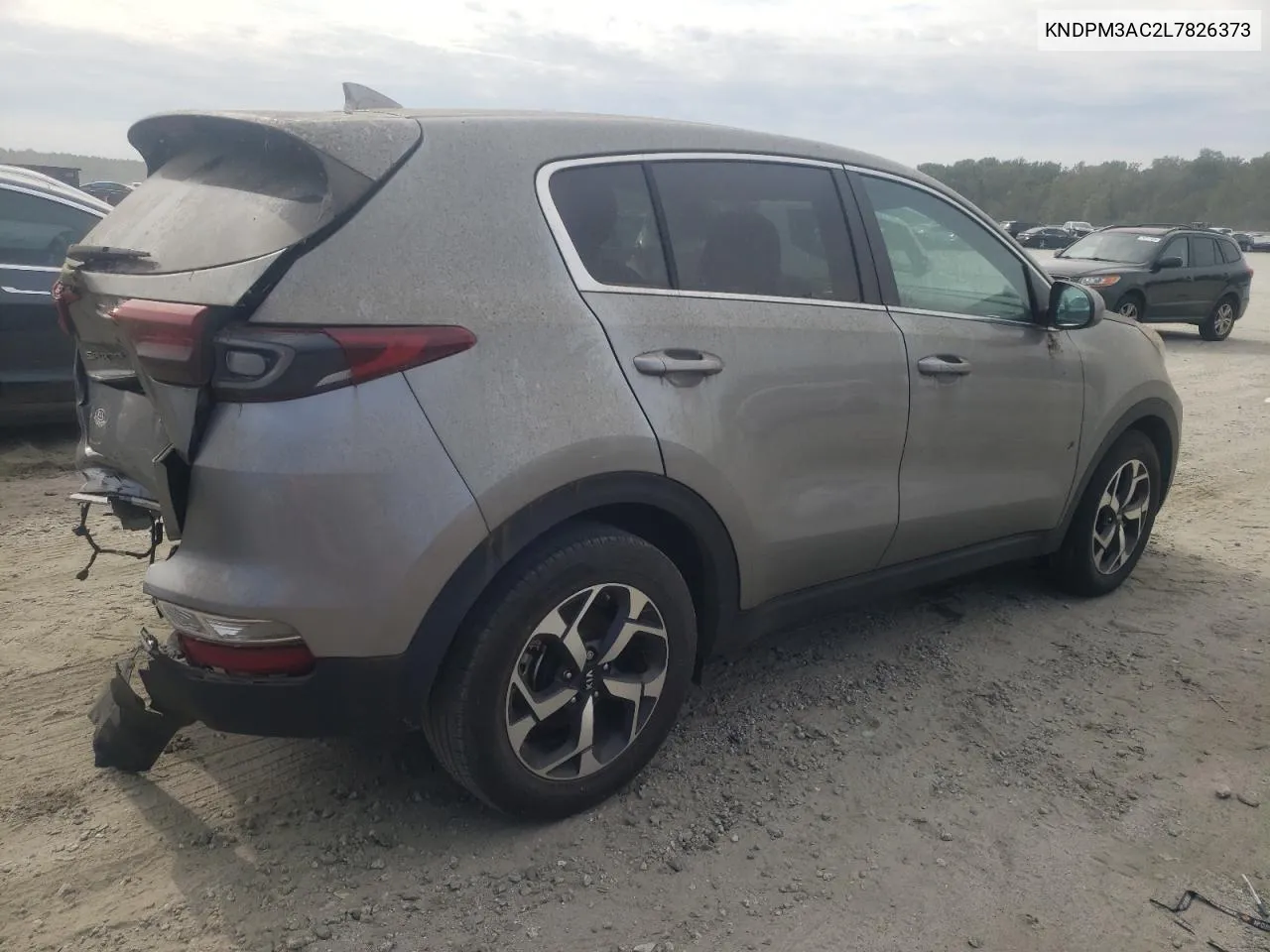 2020 Kia Sportage Lx VIN: KNDPM3AC2L7826373 Lot: 70621364