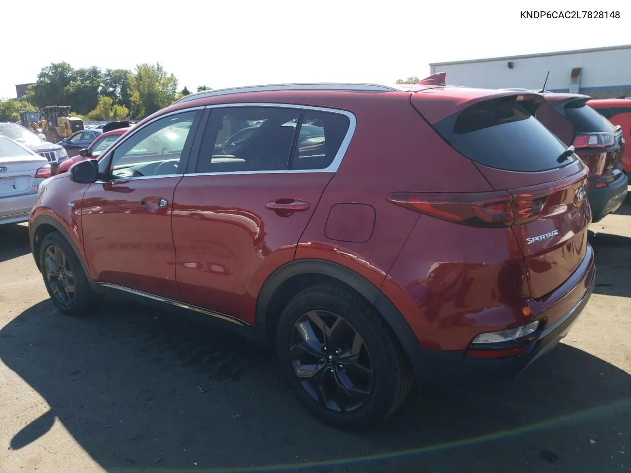 2020 Kia Sportage S VIN: KNDP6CAC2L7828148 Lot: 70661404