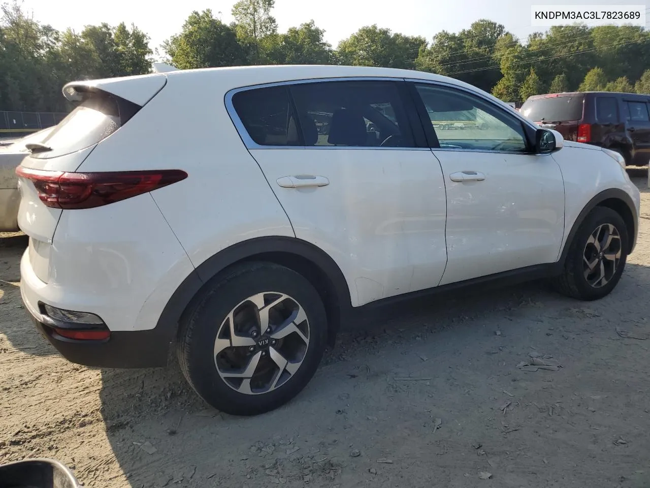 2020 Kia Sportage Lx VIN: KNDPM3AC3L7823689 Lot: 70686104