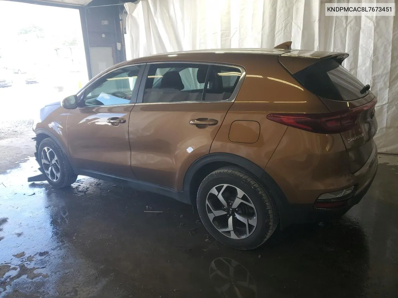 2020 Kia Sportage Lx VIN: KNDPMCAC8L7673451 Lot: 70759044