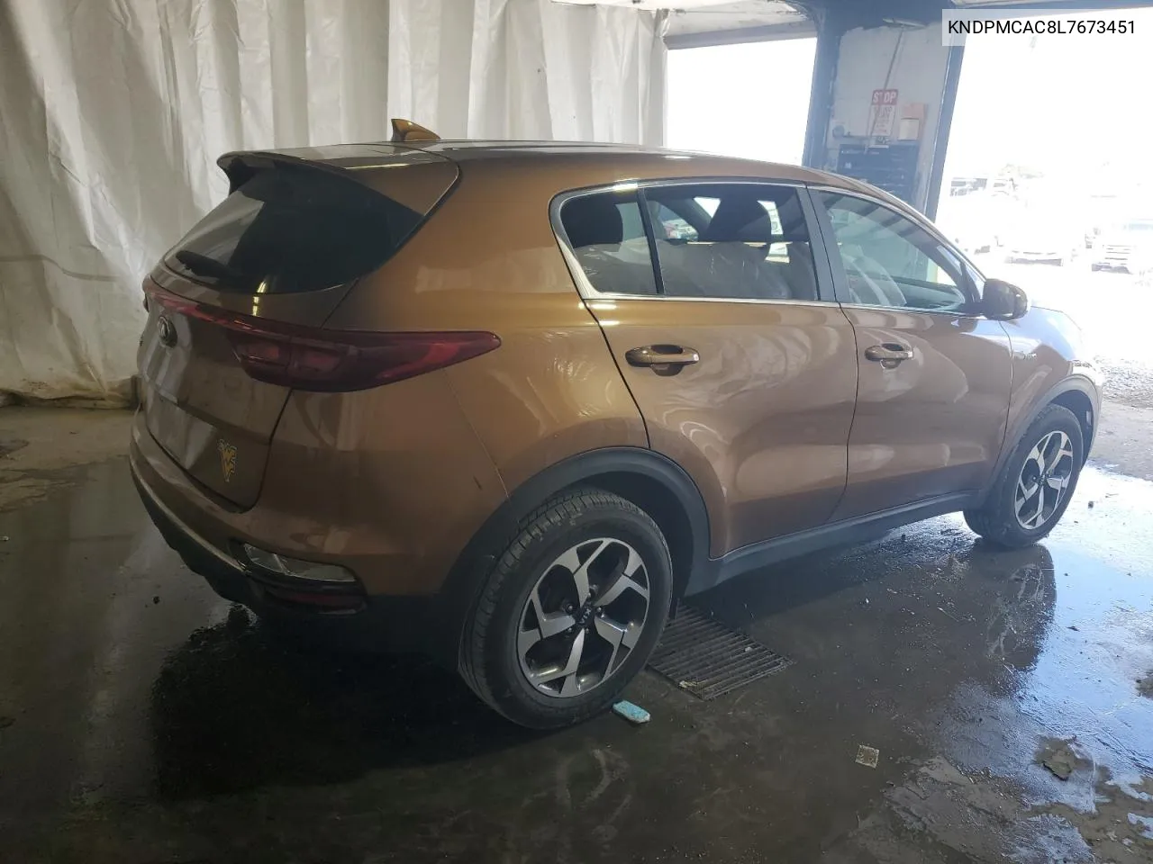 2020 Kia Sportage Lx VIN: KNDPMCAC8L7673451 Lot: 70759044