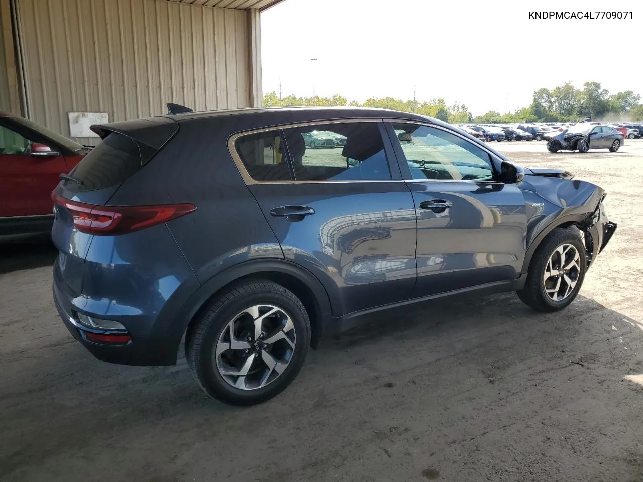 2020 Kia Sportage Lx VIN: KNDPMCAC4L7709071 Lot: 70772014