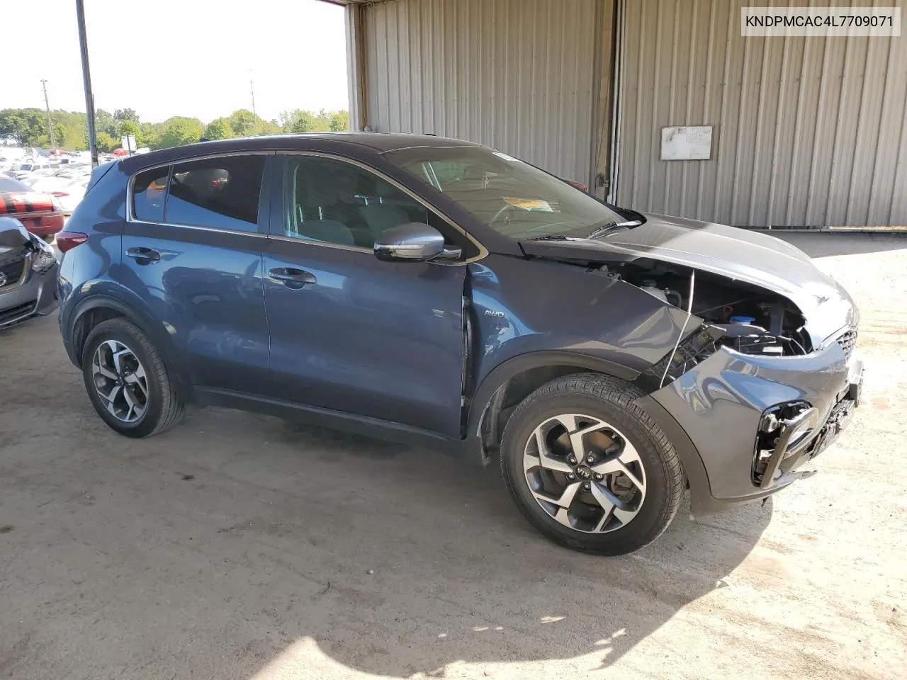 2020 Kia Sportage Lx VIN: KNDPMCAC4L7709071 Lot: 70772014