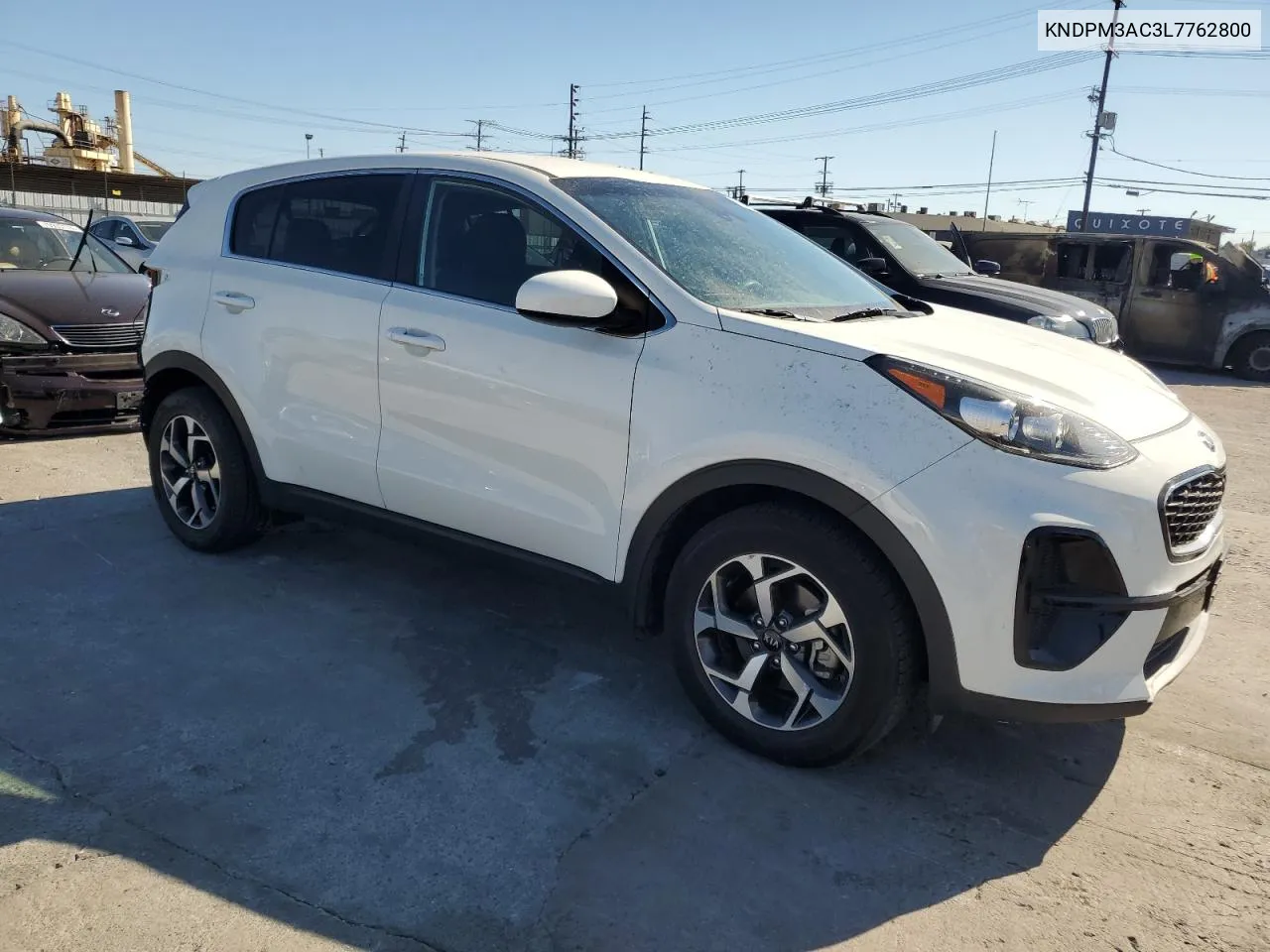 2020 Kia Sportage Lx VIN: KNDPM3AC3L7762800 Lot: 70870264