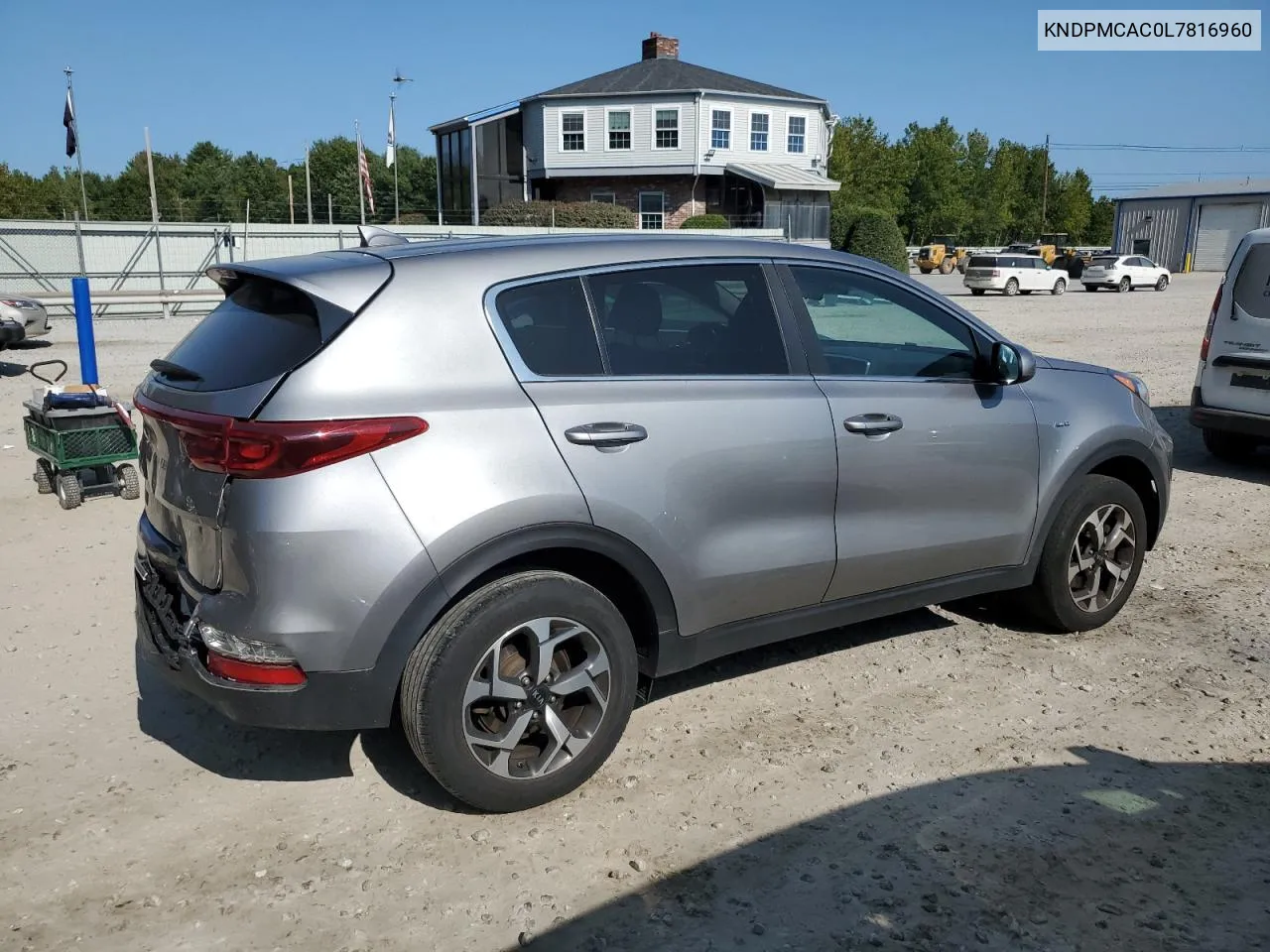 2020 Kia Sportage Lx VIN: KNDPMCAC0L7816960 Lot: 70966334