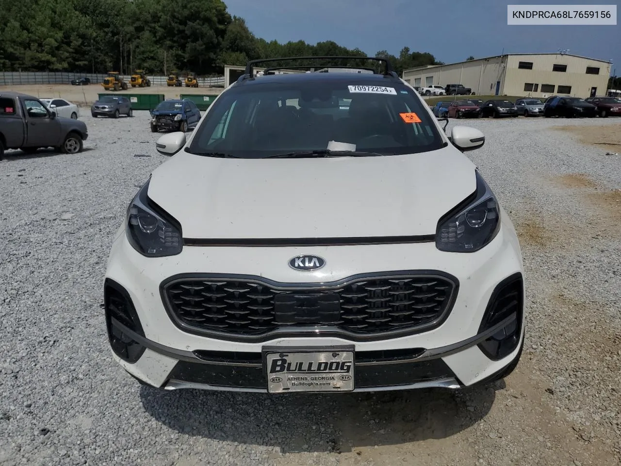 2020 Kia Sportage Sx VIN: KNDPRCA68L7659156 Lot: 70972254