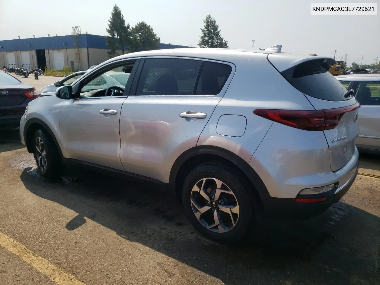 2020 Kia Sportage Lx VIN: KNDPMCAC3L7729621 Lot: 71071594