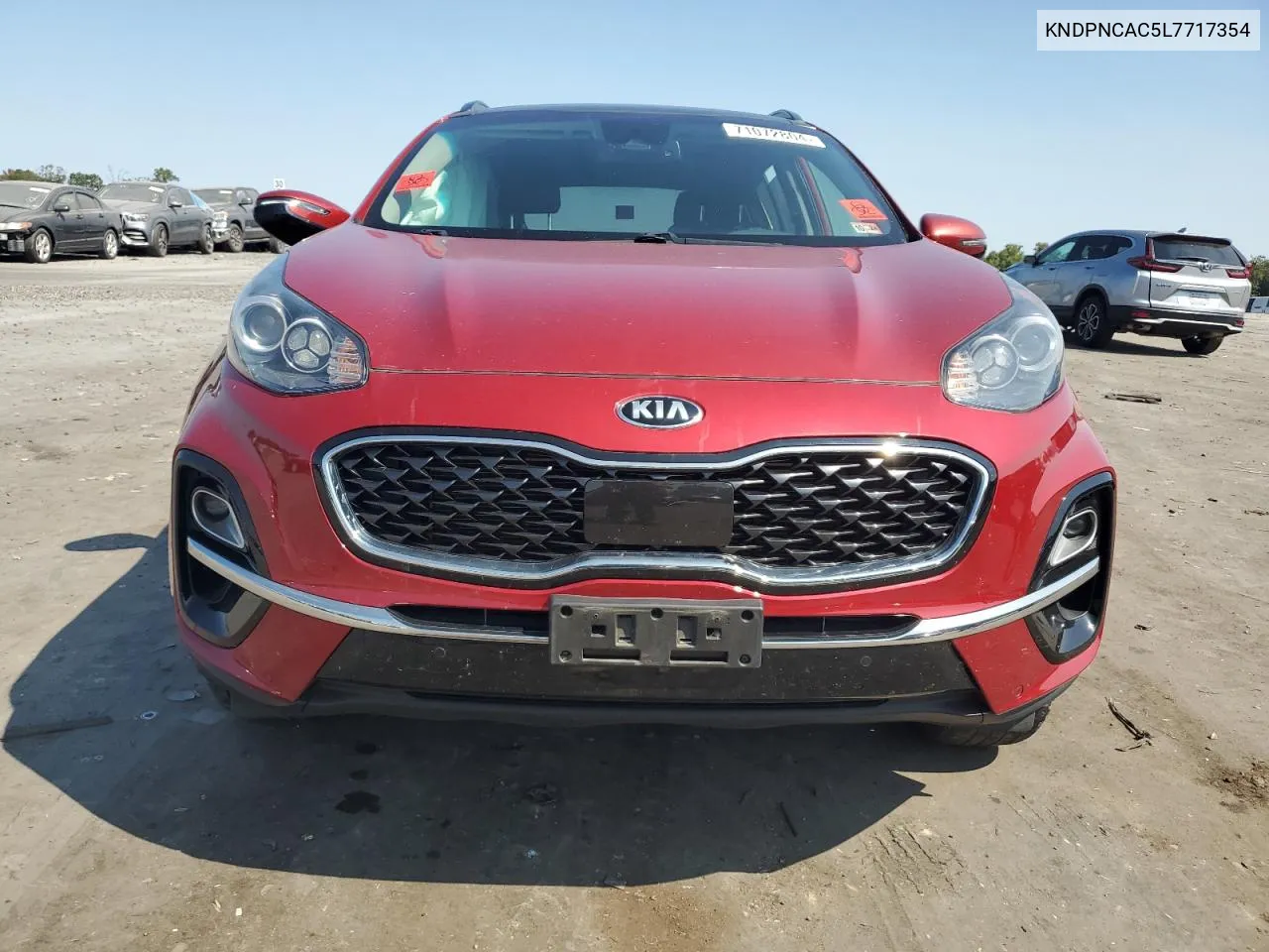 2020 Kia Sportage Ex VIN: KNDPNCAC5L7717354 Lot: 71072804