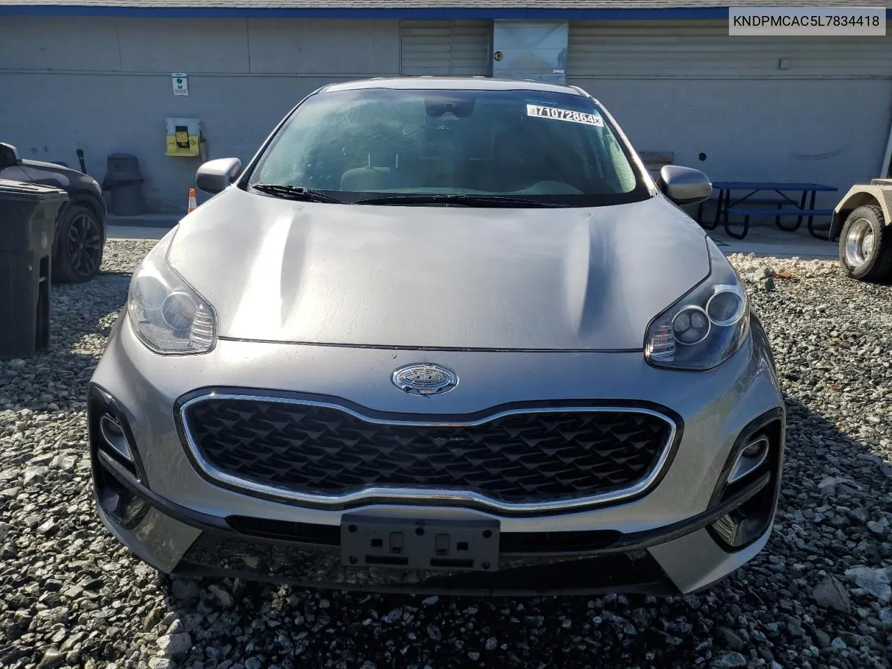 2020 Kia Sportage Lx VIN: KNDPMCAC5L7834418 Lot: 71072864