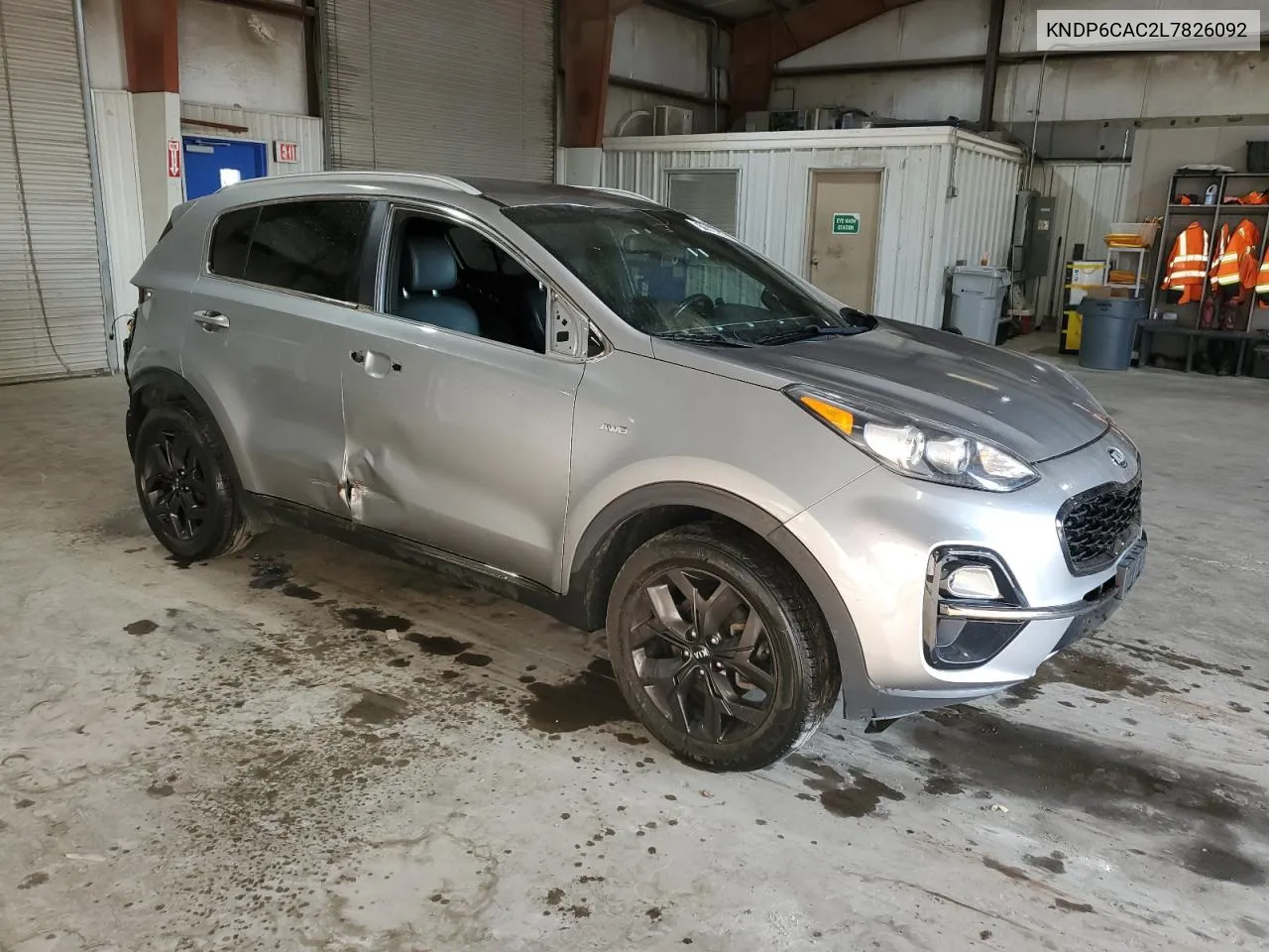 2020 Kia Sportage S VIN: KNDP6CAC2L7826092 Lot: 71084674