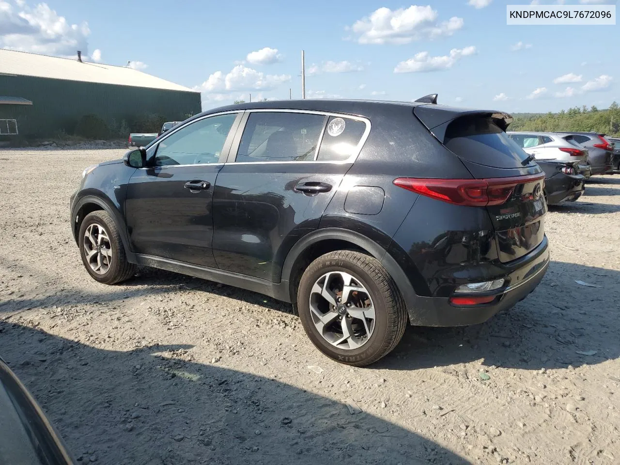 2020 Kia Sportage Lx VIN: KNDPMCAC9L7672096 Lot: 71109644