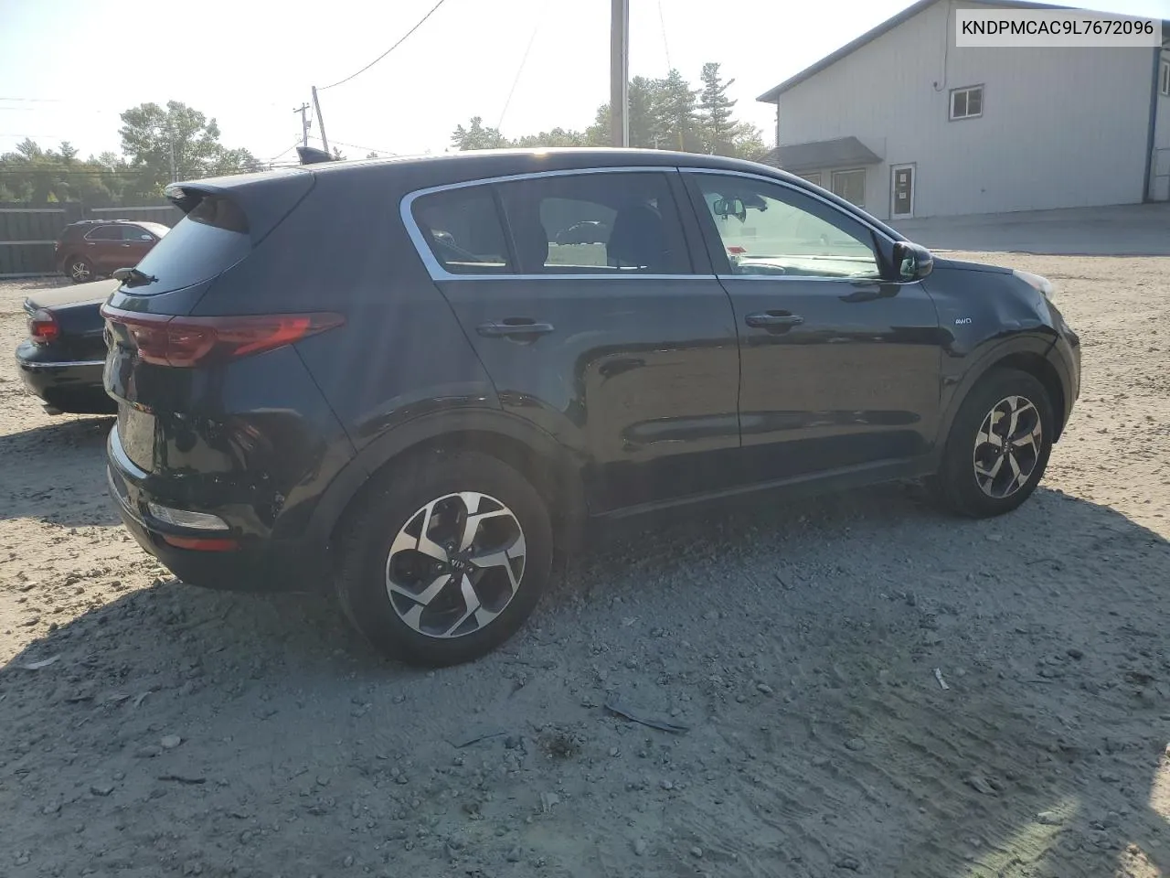 2020 Kia Sportage Lx VIN: KNDPMCAC9L7672096 Lot: 71109644