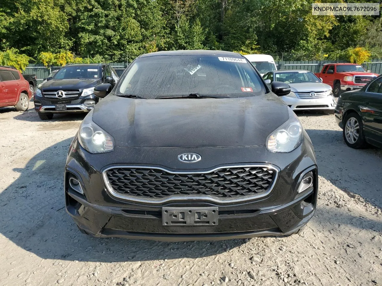 2020 Kia Sportage Lx VIN: KNDPMCAC9L7672096 Lot: 71109644