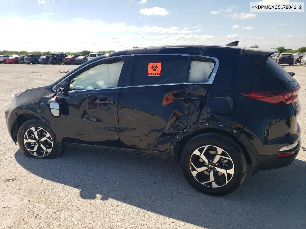 2020 Kia Sportage Lx VIN: KNDPMCAC5L7804612 Lot: 71176814