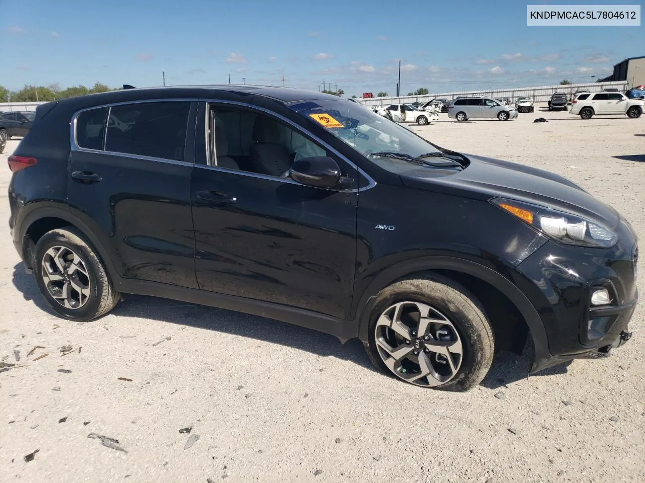 2020 Kia Sportage Lx VIN: KNDPMCAC5L7804612 Lot: 71176814