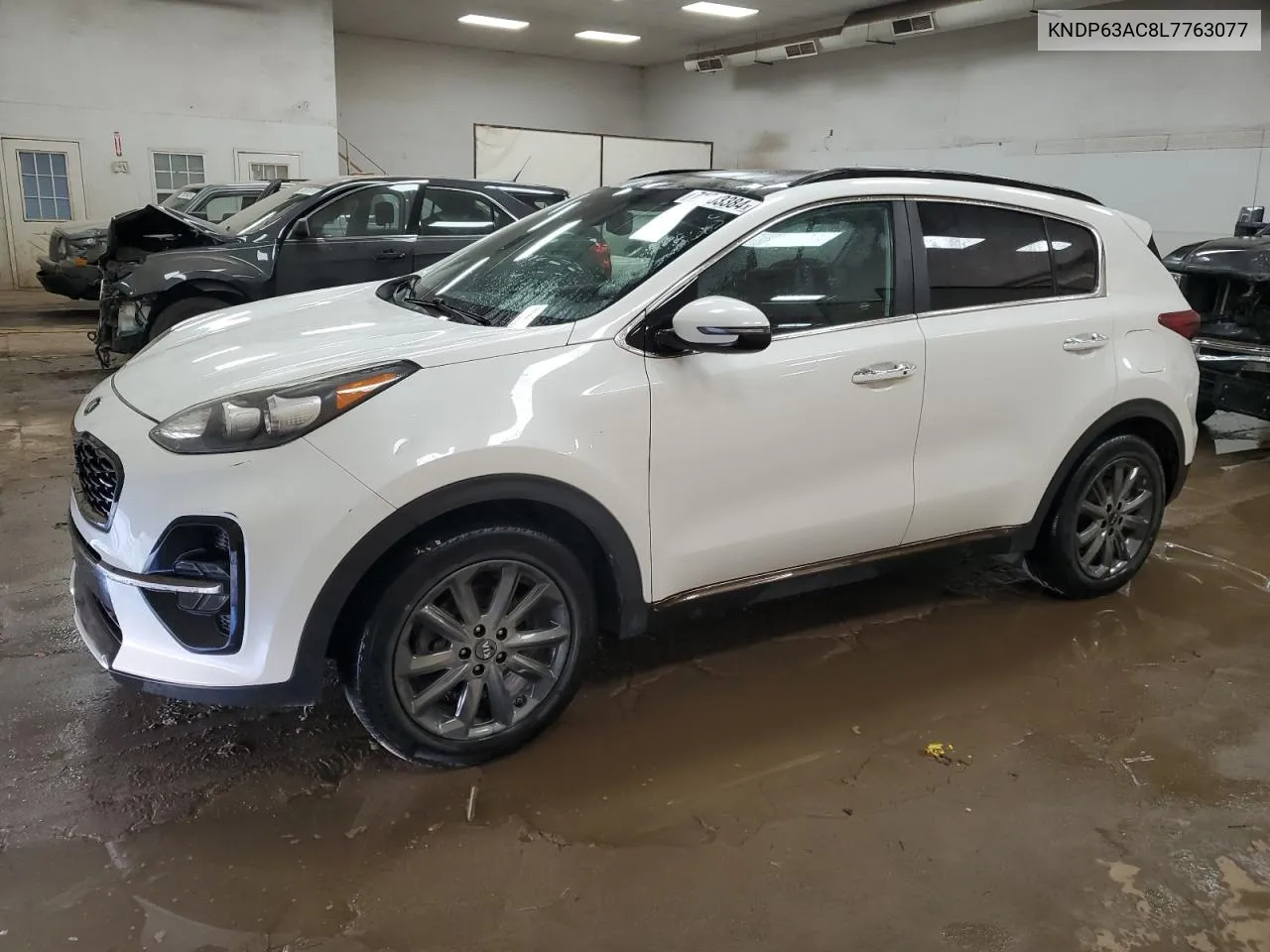 2020 Kia Sportage S VIN: KNDP63AC8L7763077 Lot: 71203384