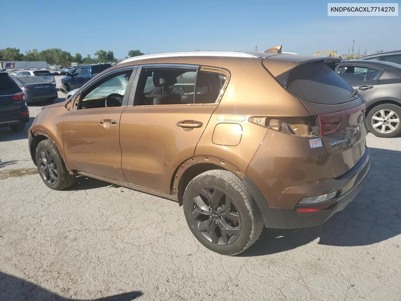 2020 Kia Sportage S VIN: KNDP6CACXL7714270 Lot: 71299244