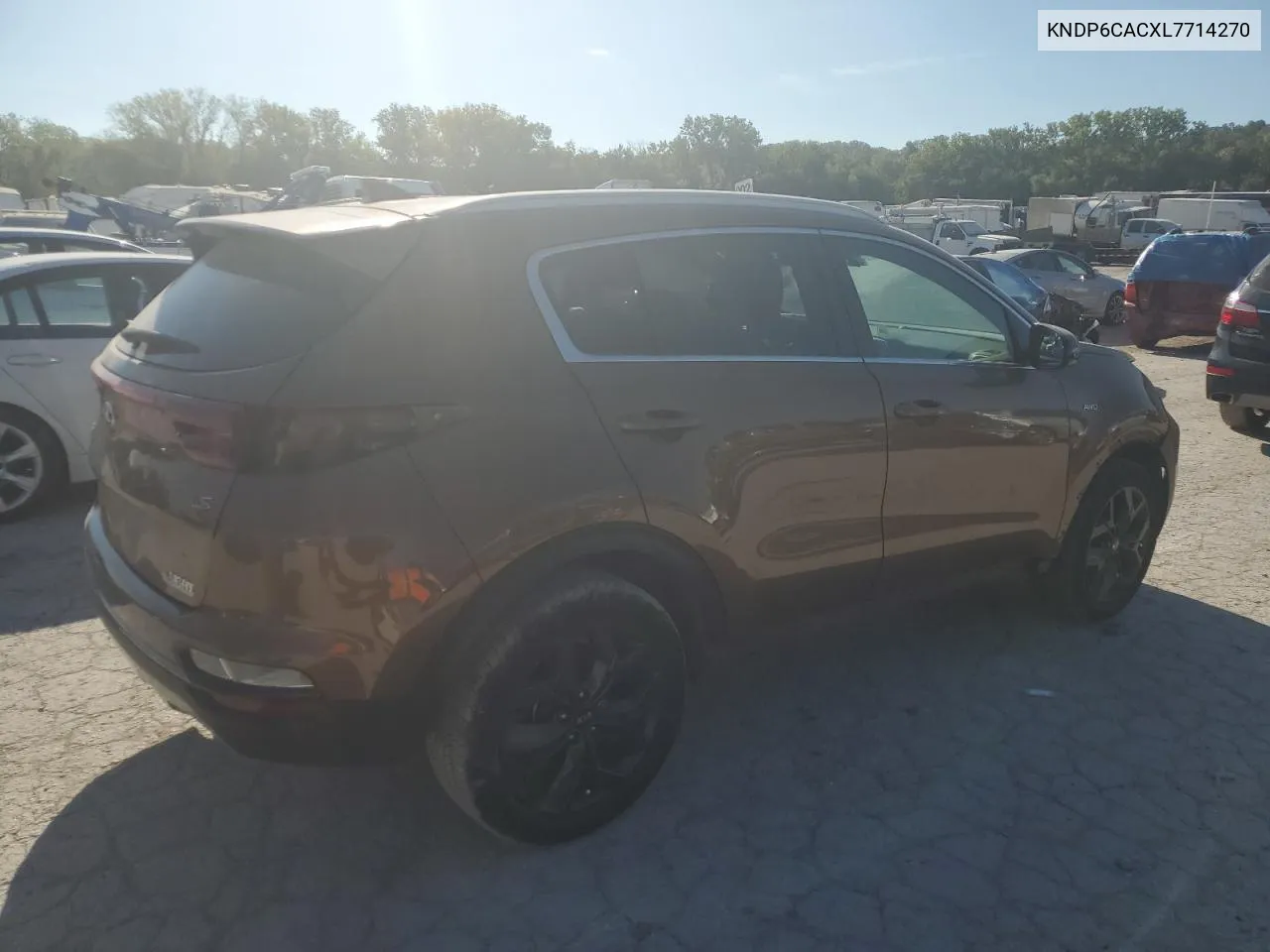 2020 Kia Sportage S VIN: KNDP6CACXL7714270 Lot: 71299244