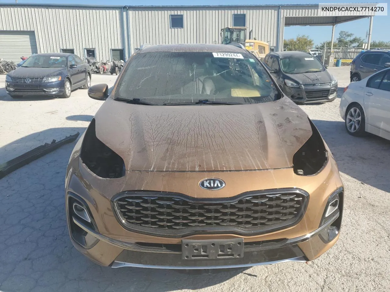 2020 Kia Sportage S VIN: KNDP6CACXL7714270 Lot: 71299244