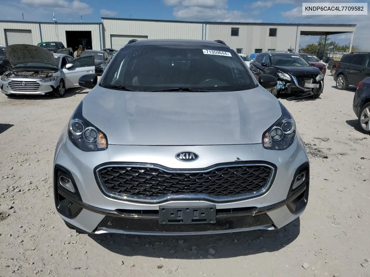 2020 Kia Sportage S VIN: KNDP6CAC4L7709582 Lot: 71359044