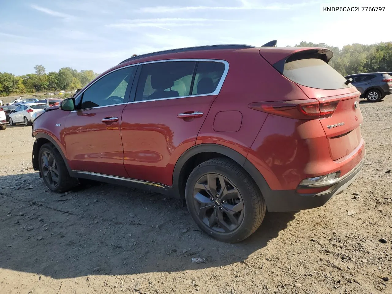 2020 Kia Sportage S VIN: KNDP6CAC2L7766797 Lot: 71410584