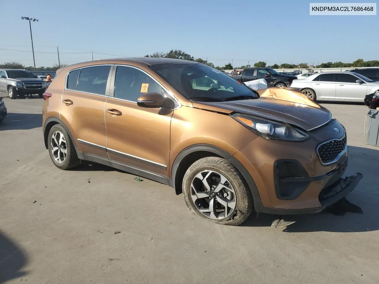 KNDPM3AC2L7686468 2020 Kia Sportage Lx