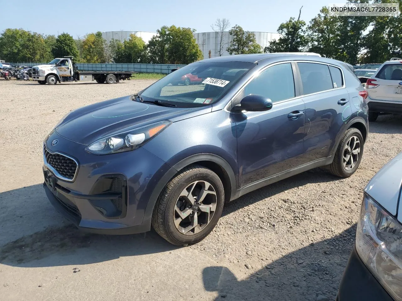 KNDPM3AC6L7728365 2020 Kia Sportage Lx