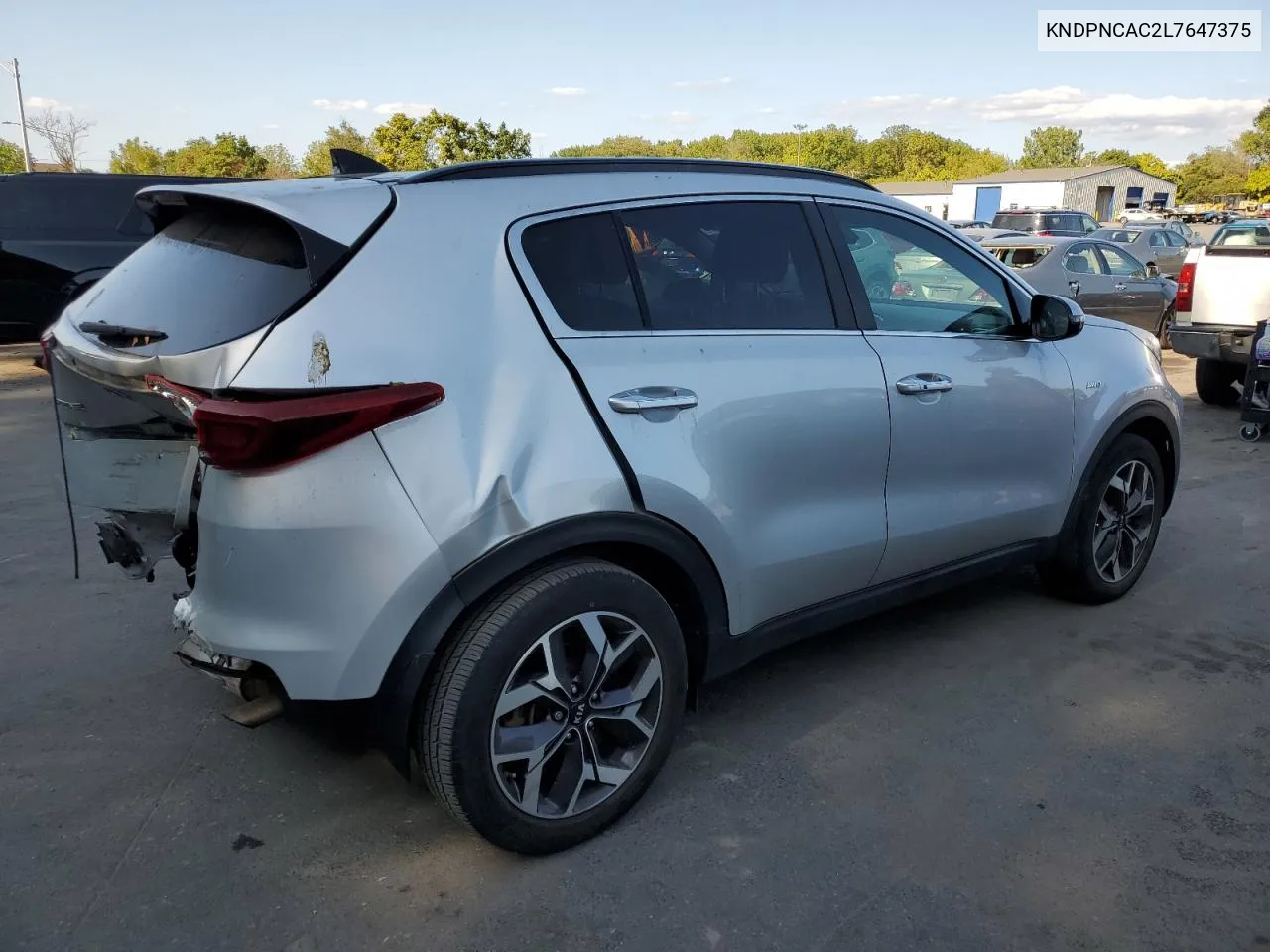 KNDPNCAC2L7647375 2020 Kia Sportage Ex