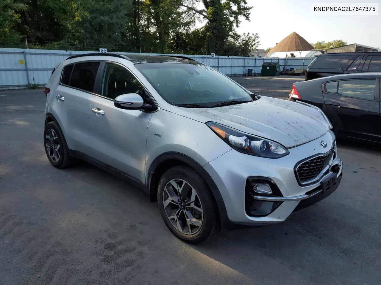 KNDPNCAC2L7647375 2020 Kia Sportage Ex