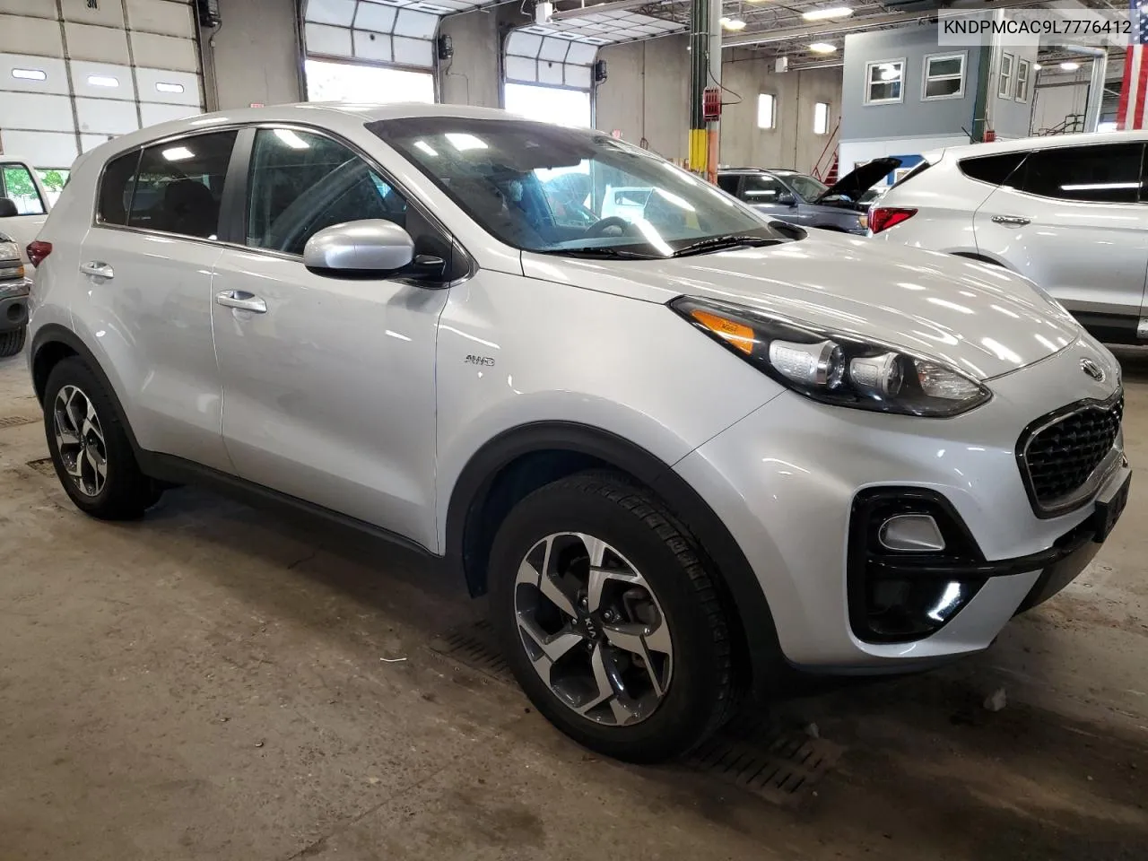 2020 Kia Sportage Lx VIN: KNDPMCAC9L7776412 Lot: 71581564