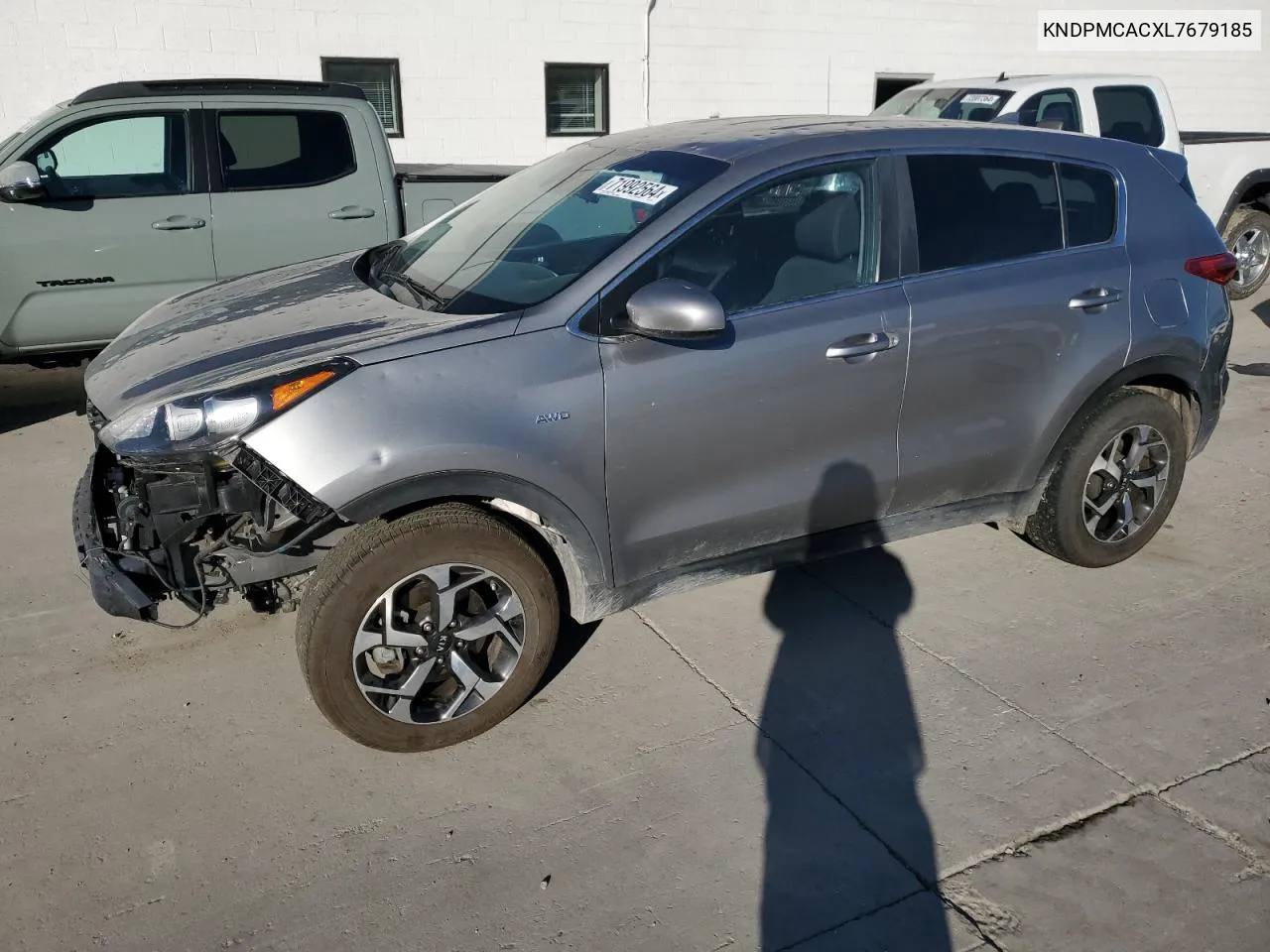 2020 Kia Sportage Lx VIN: KNDPMCACXL7679185 Lot: 71992564