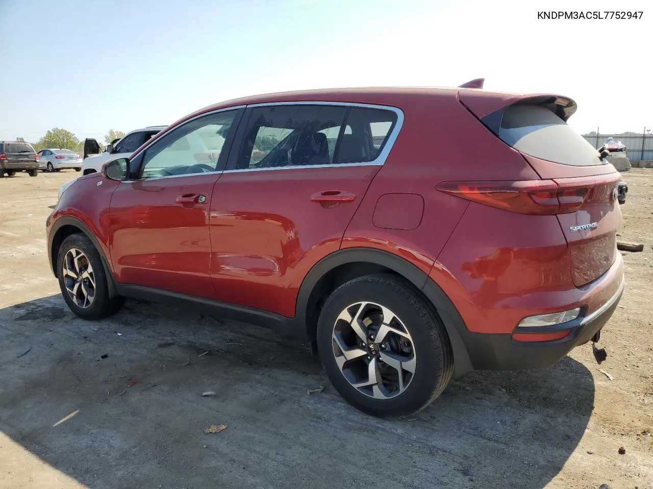 2020 Kia Sportage Lx VIN: KNDPM3AC5L7752947 Lot: 72155304