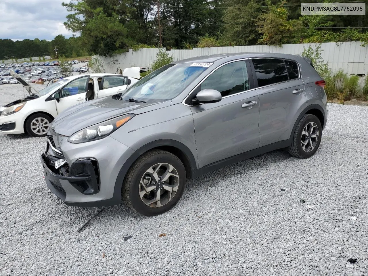 2020 Kia Sportage Lx VIN: KNDPM3AC8L7762095 Lot: 72192724