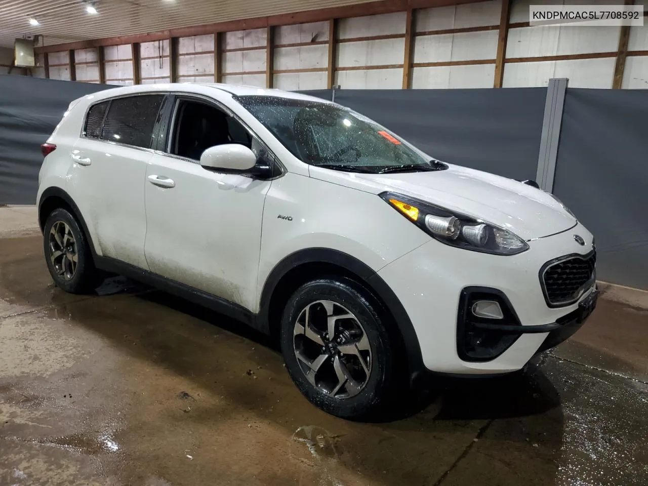 2020 Kia Sportage Lx VIN: KNDPMCAC5L7708592 Lot: 72313994