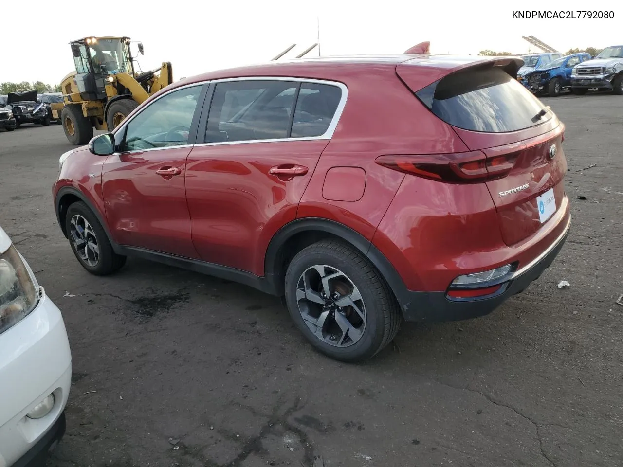 2020 Kia Sportage Lx VIN: KNDPMCAC2L7792080 Lot: 72391134