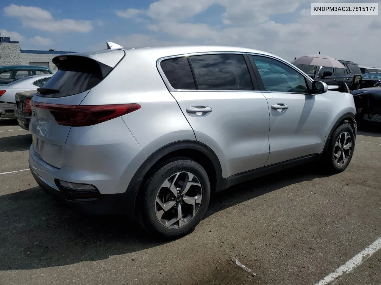 2020 Kia Sportage Lx VIN: KNDPM3AC2L7815177 Lot: 72475724