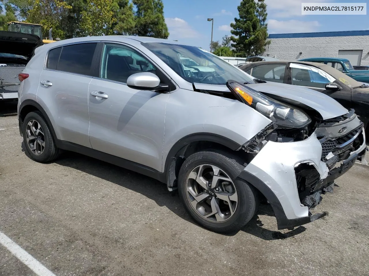 2020 Kia Sportage Lx VIN: KNDPM3AC2L7815177 Lot: 72475724