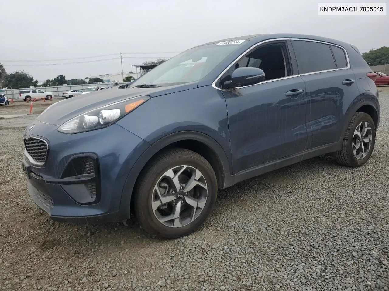 2020 Kia Sportage Lx VIN: KNDPM3AC1L7805045 Lot: 72588274