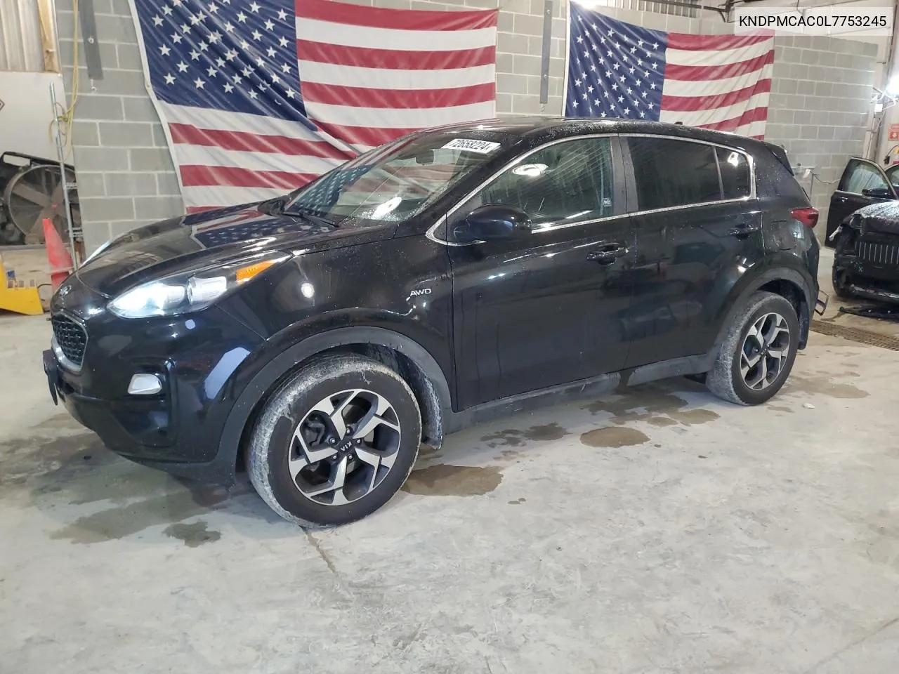 KNDPMCAC0L7753245 2020 Kia Sportage Lx