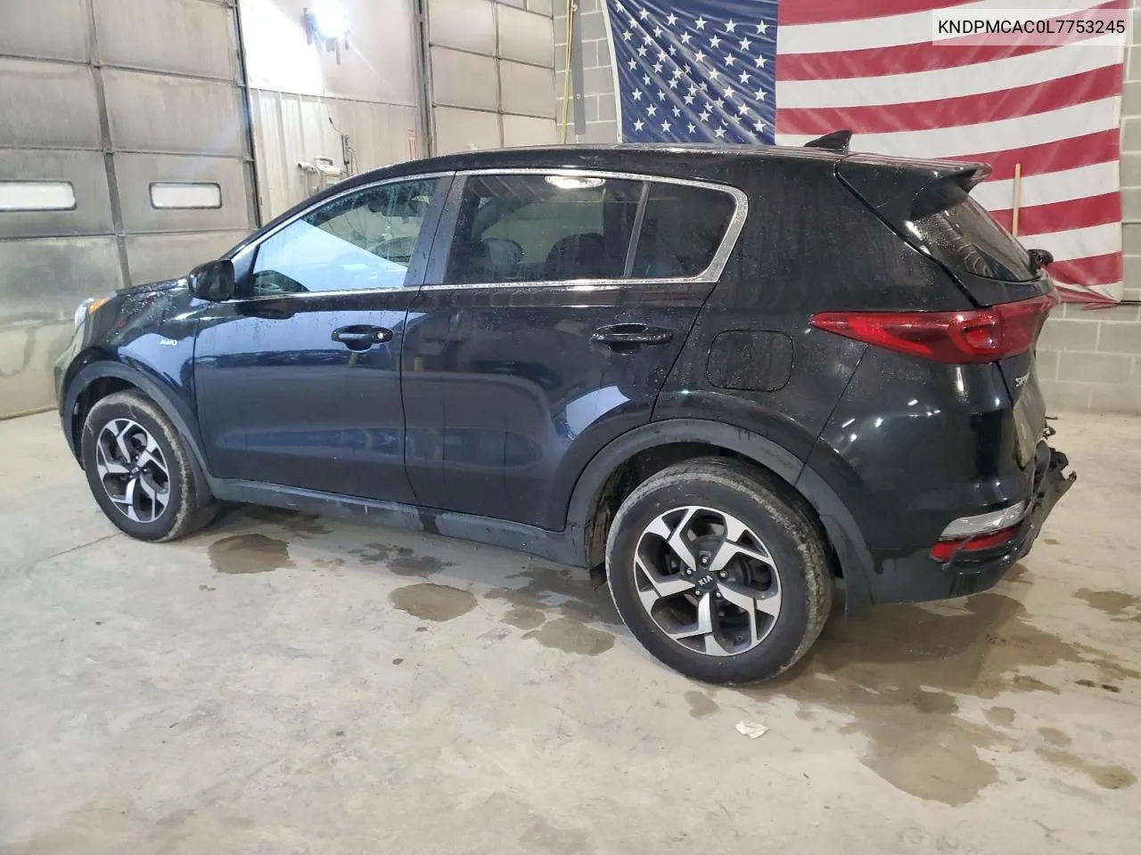 2020 Kia Sportage Lx VIN: KNDPMCAC0L7753245 Lot: 72658224