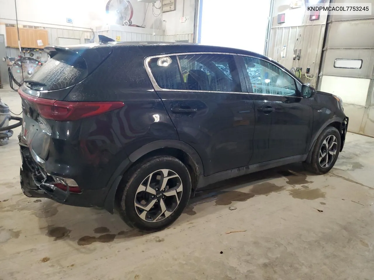 2020 Kia Sportage Lx VIN: KNDPMCAC0L7753245 Lot: 72658224