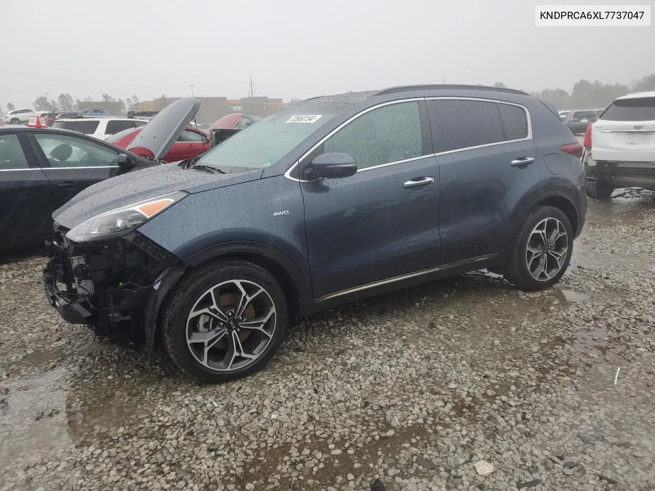 KNDPRCA6XL7737047 2020 Kia Sportage Sx